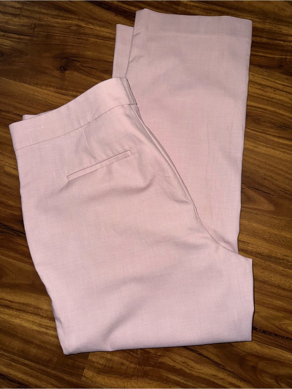 $5 Friday Ann Taylor Factory Blush Straight-Leg Pants - Picture 6 of 8